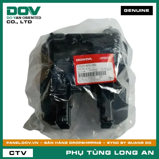 THÂN BẦU LỌC GIÓ HONDA SUPER DREAM, WAVE ALPHA — 17225KFV950