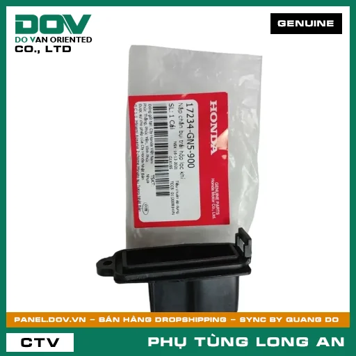NẮP CHẮN BỤI TRÁI HỘP LỌC GIÓ HONDA WAVE ALPHA — 17234GN5900