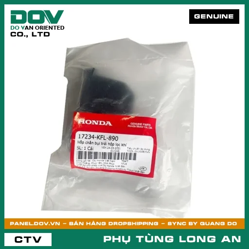 NẮP CHẮN BỤI TRÁI HỘP LỌC GIÓ HONDA — 17234KFL890