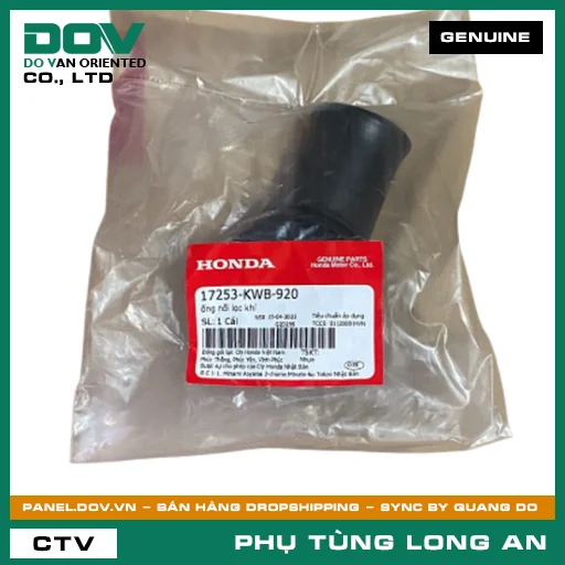 ỐNG NỐI LỌC GIÓ HONDA BLADE 110, WAVE RSX 110 — 17253KWB920