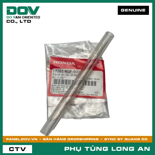 ỐNG XẢ CẶN BẦU LỌC GIÓ HONDA SH 125/150 — 17261KGF900