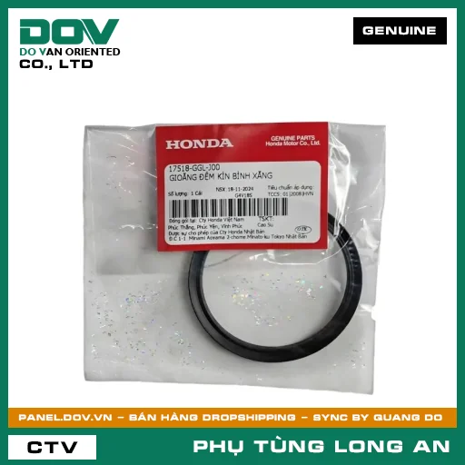 GIOĂNG ĐỆM KÍN BÌNH XĂNG HONDA AIR BLADE 110, AIR BLADE 125, FUTURE 125, LEAD 125, PCX, PCX 125, SH 125/150, SH MODE, VISION 110, WAVE RSX 110 — 17518GGLJ00