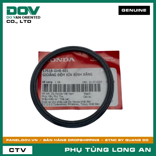 GIOĂNG ĐỆM KÍN BÌNH XĂNG HONDA ADV350, MSX 125, SUPER CUB C125 — 17518GHB601