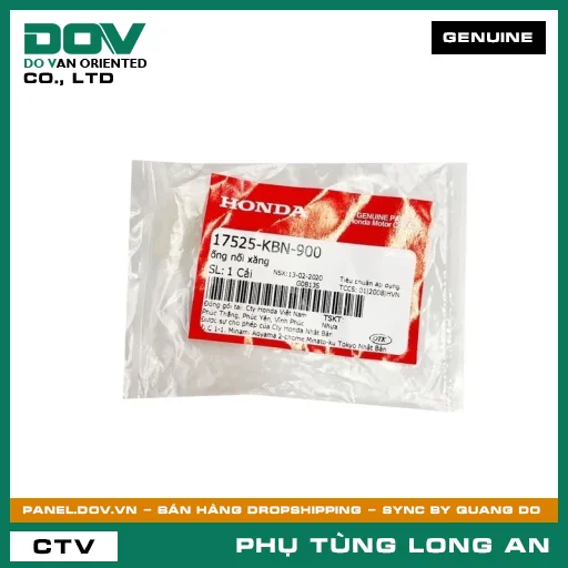 ỐNG NỐI XĂNG HONDA AIR BLADE 110, AIR BLADE 125, CLICK 110, LEAD 110, LEAD 125, PCX, SH 125/150, SH 125/160, SH 350, SH MODE, SUPER CUB C125, VISION 110 — 17525KBN900