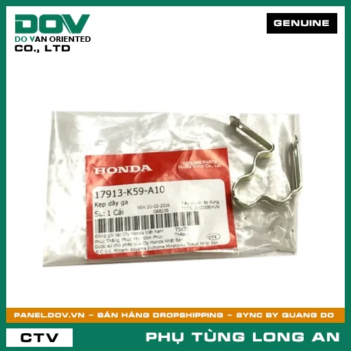 KẸP DÂY GA HONDA AIR BLADE 125, AIR BLADE 125/150 — 17913K59A10