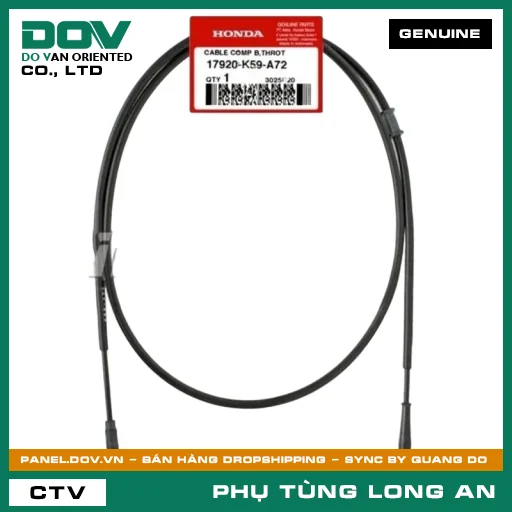 DÂY GA B HONDA — 17920K59A72