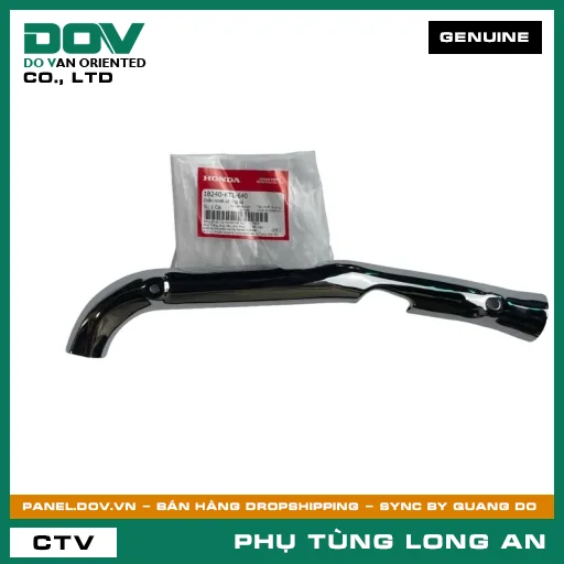CHẮN NHIỆT CỔ ỐNG XẢ HONDA WAVE 100, WAVE ALPHA — 18240KTL640
