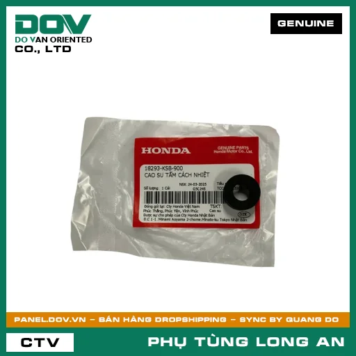 CAO SU TẤM CÁCH NHIỆT HONDA AIR BLADE 110, AIR BLADE 125, AIR BLADE 125/160, CLICK 110, DREAM 110, LEAD 125, MSX 125, PCX, PCX 125, PCX 125/150, PCX 160, SH 125/150, SH 125/160, SH MODE, VARIO 160, VISION 110 — 18293KSB900
