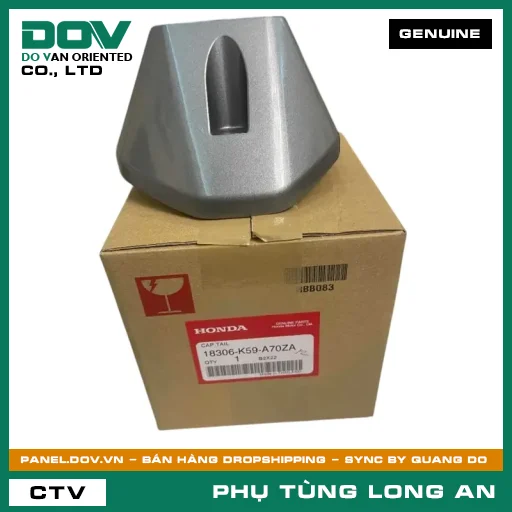 ĐUÔI ỐNG XẢ*NH167MU* HONDA  — 18306K59A70ZA