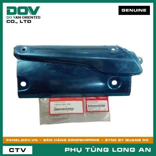 TẤM CÁCH NHIỆT ỐNG XẢ A HONDA — 18318K53D00