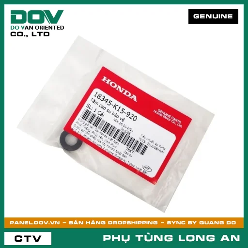 TẤM CAO SU BẢO VỆ HONDA ADV350, CBR150R, WINNER 150, WINNER R, WINNER X — 18345K15920