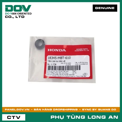 TẤM CAO SU BẢO VỆ HONDA BLADE 110, CB1000R, CB150R, CB300R, CB350 H'NESS, CB650R, CBR650R, FUTURE 125, FUTURE NEO, GOLDWING, MSX 125, REBEL 1100, REBEL 300, REBEL 500, SUPER CUB C125, WAVE 100, WAVE ALPHA, WAVE ALPHA 110, WAVE RSX 110, WINNER R, WINNER X — 18345MBT610