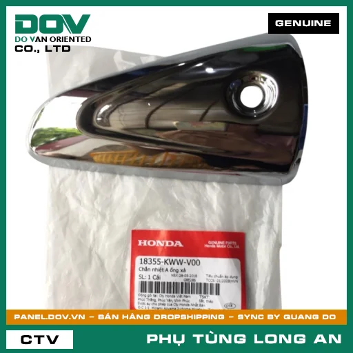 CHẮN NHIỆT A ỐNG XẢ HONDA WAVE RSX 110 — 18355KWWV00