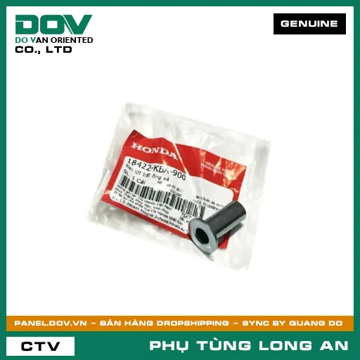 BẠC LÓT BẮT ỐNG XẢ HONDA BLADE 110, CB150R, DREAM 110, FUTURE 125, WAVE ALPHA 110, WAVE RSX 110 — 18422KBA900