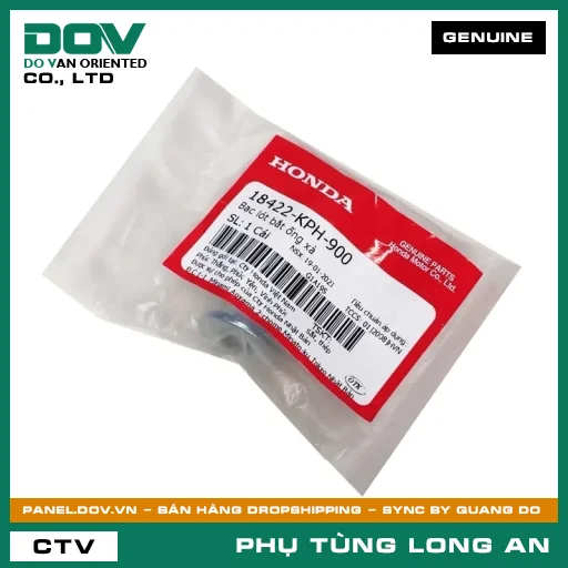 BẠC LÓT BẮT ỐNG XẢ HONDA FUTURE NEO, WAVE 100, WAVE ALPHA — 18422KPH900