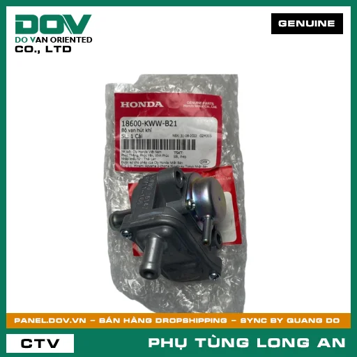 BỘ VAN HÚT KHÍ HONDA BLADE 110, WAVE ALPHA 110, WAVE RSX 110 — 18600KWWB21