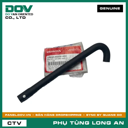 ỐNG NỐI C VAN KIỂM SOÁT KHÍ HONDA BLADE 110, WAVE ALPHA 110, WAVE RSX 110 — 18654KWWA80