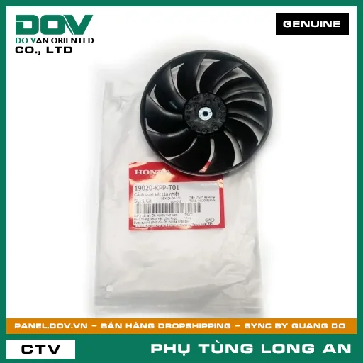 CÁNH QUẠT KÉT TẢN NHIỆT HONDA CB150R, CBR150R, WINNER 150, WINNER R, WINNER X — 19020KPPT01