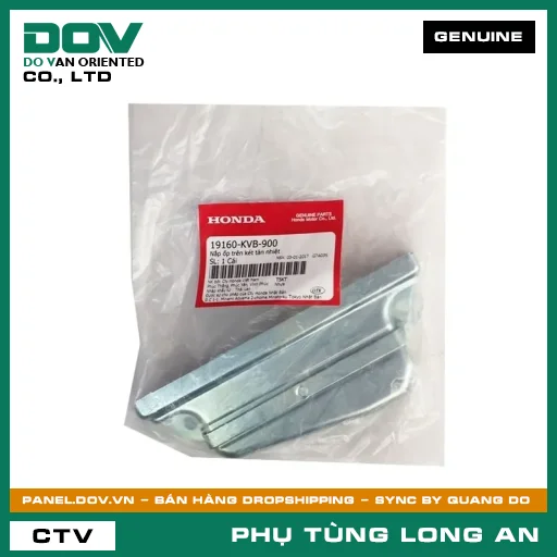 NẮP ỐP TRÊN KÉT TẢN NHIỆT HONDA AIR BLADE 110, CLICK 110 — 19160KVB900