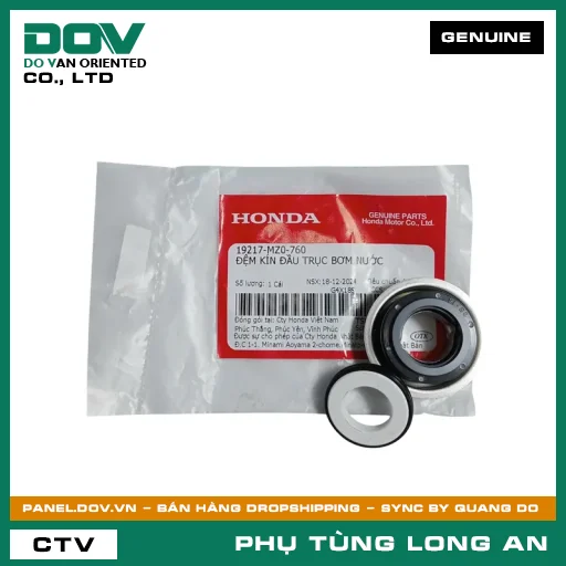 ĐỆM KÍN ĐẦU TRỤC BƠM NƯỚC HONDA LEAD 110 — 19217MZ0760