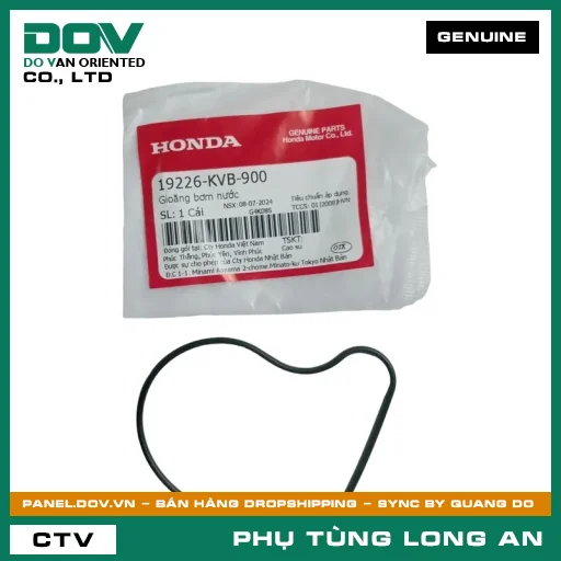 GIOĂNG BƠM NƯỚC HONDA AIR BLADE 110, CLICK 110 — 19226KVB900