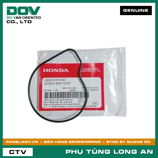 GIOĂNG BƠM NƯỚC HONDA AIR BLADE 125, AIR BLADE 125/150, LEAD 125, PCX, PCX 125, PCX 125/150, SH 125/150, SH MODE — 19226KWN900