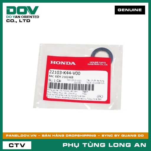 BẠC ĐỆM 21X24X8 HONDA VISION 110 — 22103K44V00