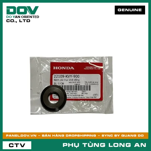 BÁNH CÓC TRỤC KHỞI ĐỘNG HONDA AIR BLADE 110 — 22109KVY900