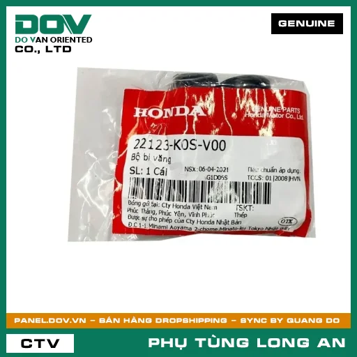 BỘ BI VĂNG HONDA PCX 160, SH 125/150, SH 125/160, VARIO 160 — 22123K0SV00