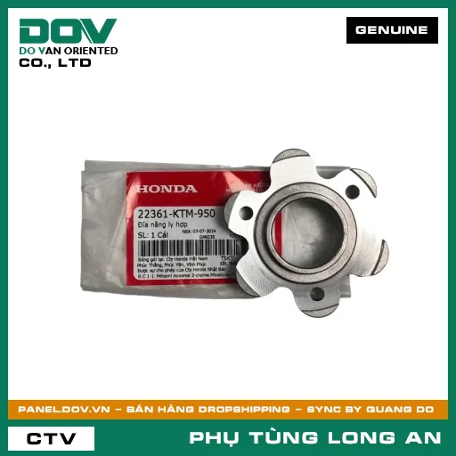 ĐĨA NÂNG CÔN HONDA FUTURE 125, FUTURE NEO, SUPER CUB C125 — 22361KTM950