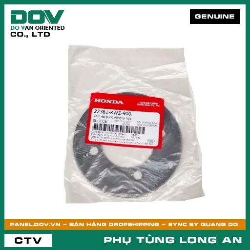 TẤM ÉP GUỐC VĂNG CÔN HONDA — 22361KWZ900