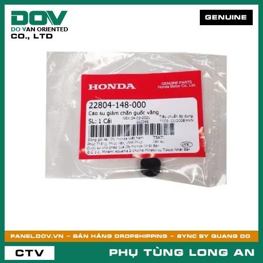 CAO SU GIẢM CHẤN GUỐC VĂNG HONDA ADV350, AIR BLADE 125, AIR BLADE 125/150, AIR BLADE 125/160, LEAD 125, PCX, PCX 125, PCX 125/150, PCX 160, SH 125/150, SH 125/160, SH MODE, VARIO 160, VISION 110 — 22804148000