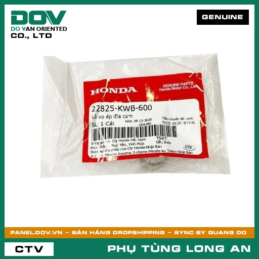 LÒ XO ÉP ĐĨA CAM HONDA WAVE RSX 110 — 22825KWB600