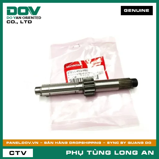 TRỤC SƠ CẤP HỘP SỐ (13 RĂNG) HONDA BLADE 110, WAVE ALPHA 110, WAVE RSX 110 — 23211K03M60