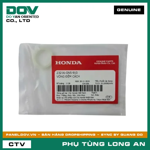 VÒNG ĐỆM CÁCH HONDA WAVE 100, WAVE ALPHA — 23216GN5910