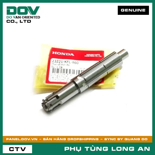 TRỤC SỐ THỨ CẤP HONDA WAVE ALPHA — 23221KFL860