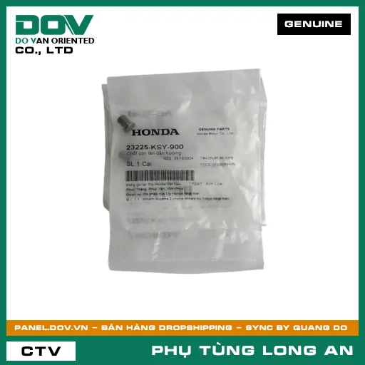 CHỐT CON LĂN DẪN HƯỚNG HONDA AIR BLADE 110, AIR BLADE 125, AIR BLADE 125/150, AIR BLADE 125/160, CLICK 110, LEAD 110, LEAD 125, PCX, PCX 125, PCX 125/150, PCX 160, SH 125/150, SH 125/160, SH MODE, VARIO 160, VISION 110 — 23225KSY900