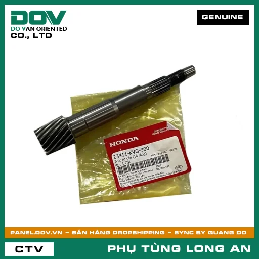 TRỤC SƠ CẤP (18 RĂNG) HONDA AIR BLADE 110, CLICK 110 — 23411KVG900