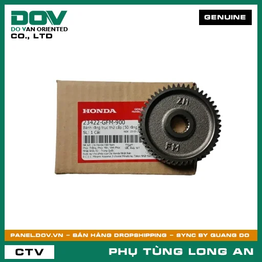 BÁNH RĂNG TRỤC THỨ CẤP (50 RĂNG) HONDA LEAD 110 — 23422GFM900