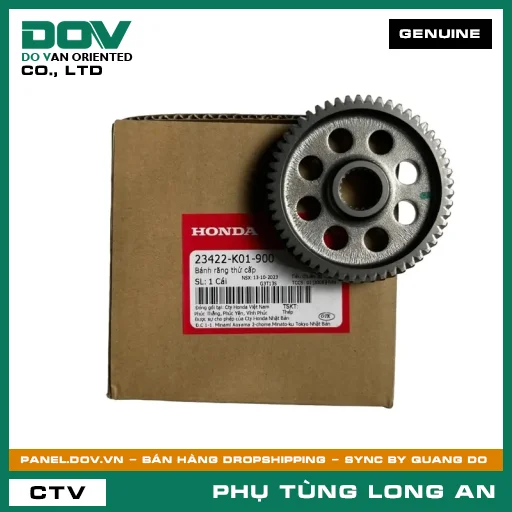 BÁNH RĂNG THỨ CẤP HONDA SH 125/150 — 23422K01900