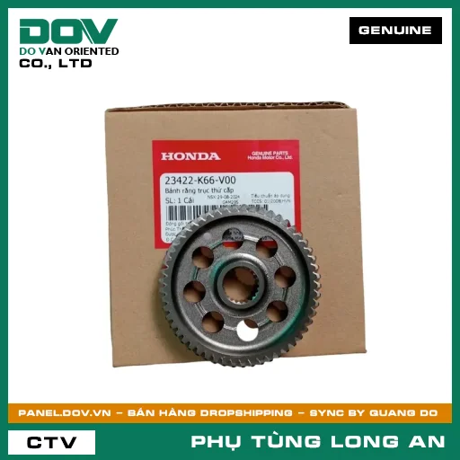 BÁNH RĂNG TRỤC THỨ CẤP HONDA AIR BLADE 125, AIR BLADE 125/150, SH 125/150, SH MODE — 23422K66V00