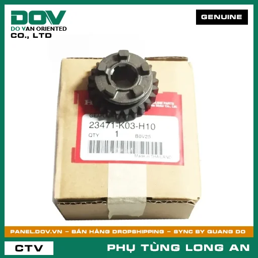 TRỤC GIẢM TỐC HONDA BLADE 110, WAVE ALPHA 110, WAVE RSX 110 — 23471K03H10