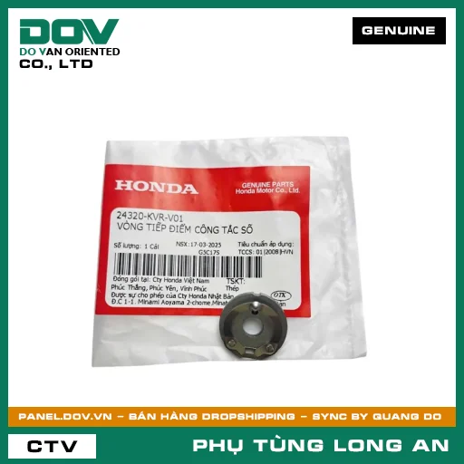 VÒNG TIẾP ĐIỂM CÔNG TẮC SỐ HONDA WAVE 100 — 24320KVRV01