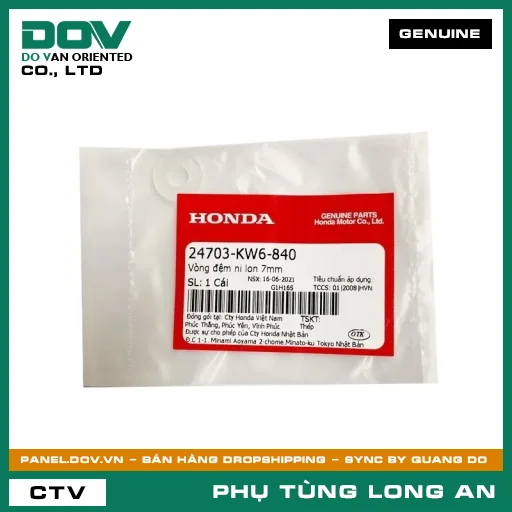 VÒNG ĐỆM NI LON 7MM HONDA WINNER 150, WINNER R, WINNER X — 24703KW6840