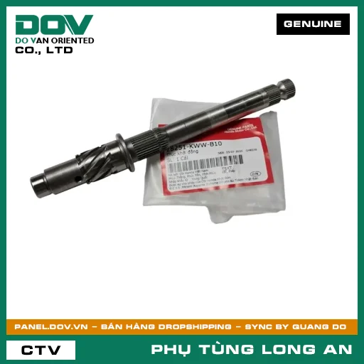 TRỤC KHỞI ĐỘNG HONDA BLADE 110, DREAM 110, WAVE ALPHA 110, WAVE RSX 110 — 28251KWWB10