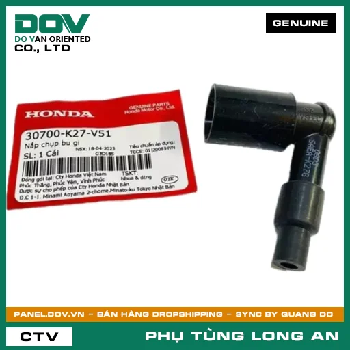 NẮP CHỤP BU GI HONDA AIR BLADE 125 — 30700K27V51