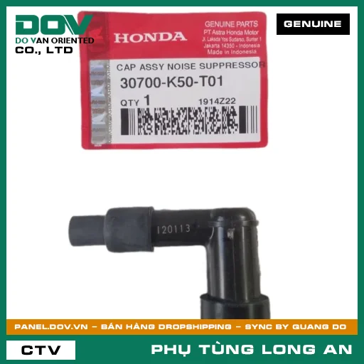NẮP CHỤP BU GI HONDA — 30700K50T01