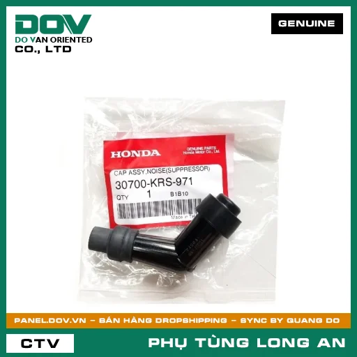 NẮP CHỤP BU GI HONDA AIR BLADE 110 — 30700KRS971