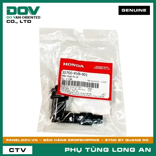 NẮP CHỤP BU GI HONDA AIR BLADE 110, CLICK 110 — 30700KVB901