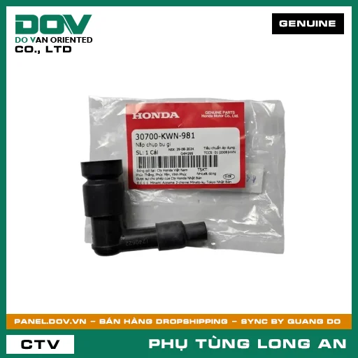 NẮP CHỤP BU GI HONDA PCX, PCX 125, PCX 125/150, SH 125/150 — 30700KWN981